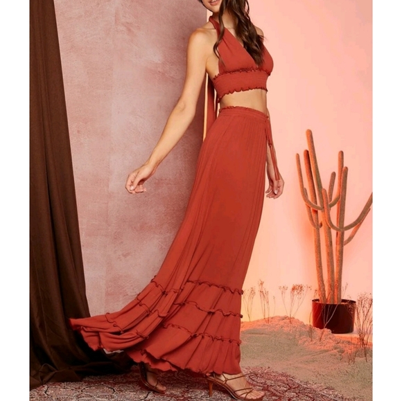 🌹Fall  Skirt Set - Picture 4 of 7